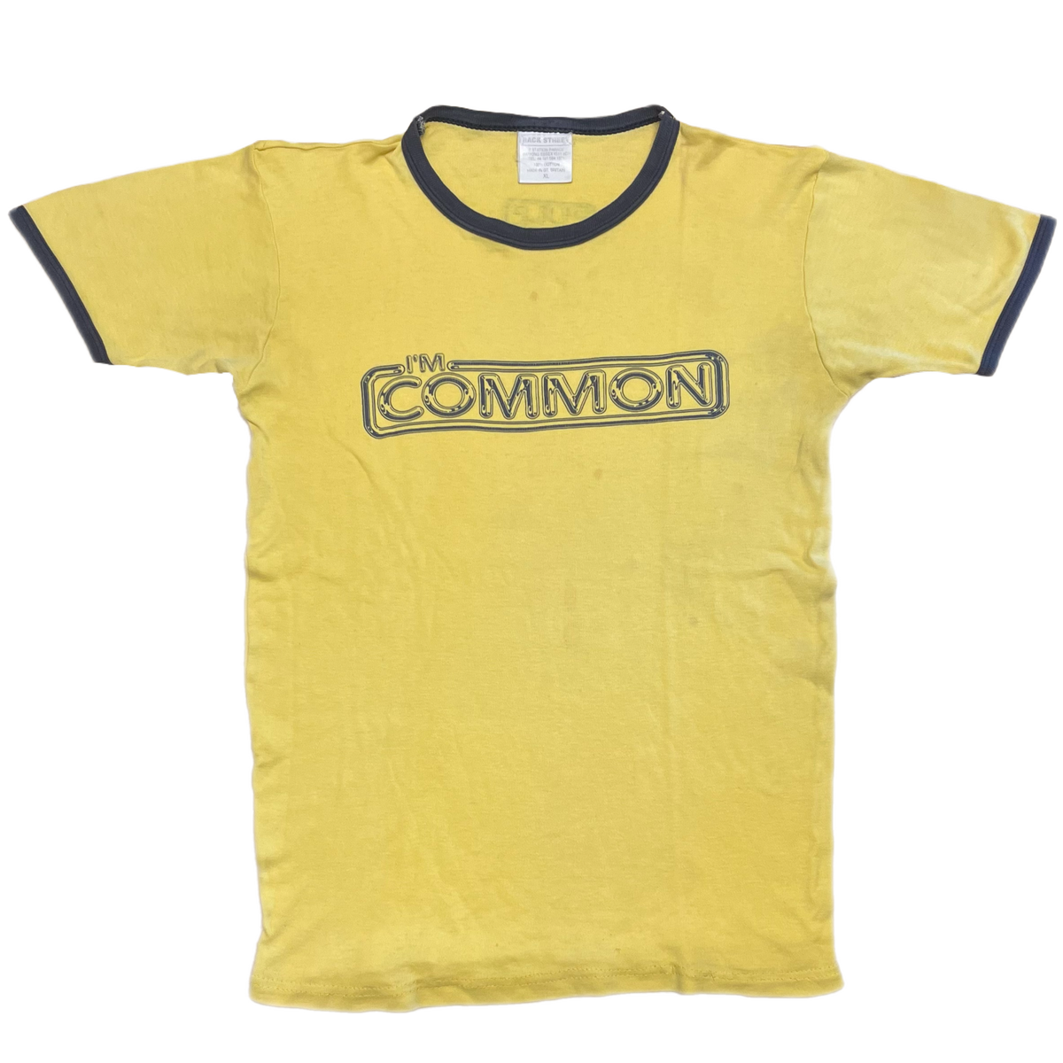 Vintage PULP &quot;I&#39;m Common&quot; Ringer Shirt