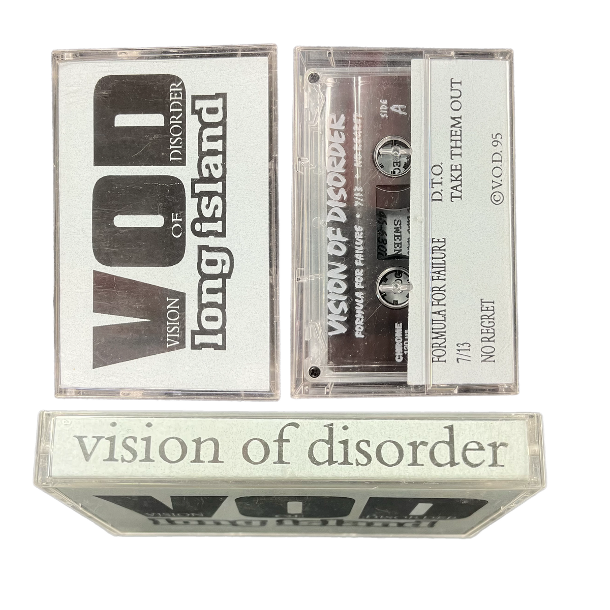 Vintage Vision Of Disorder &quot;Demo 95&quot; Cassette Tape