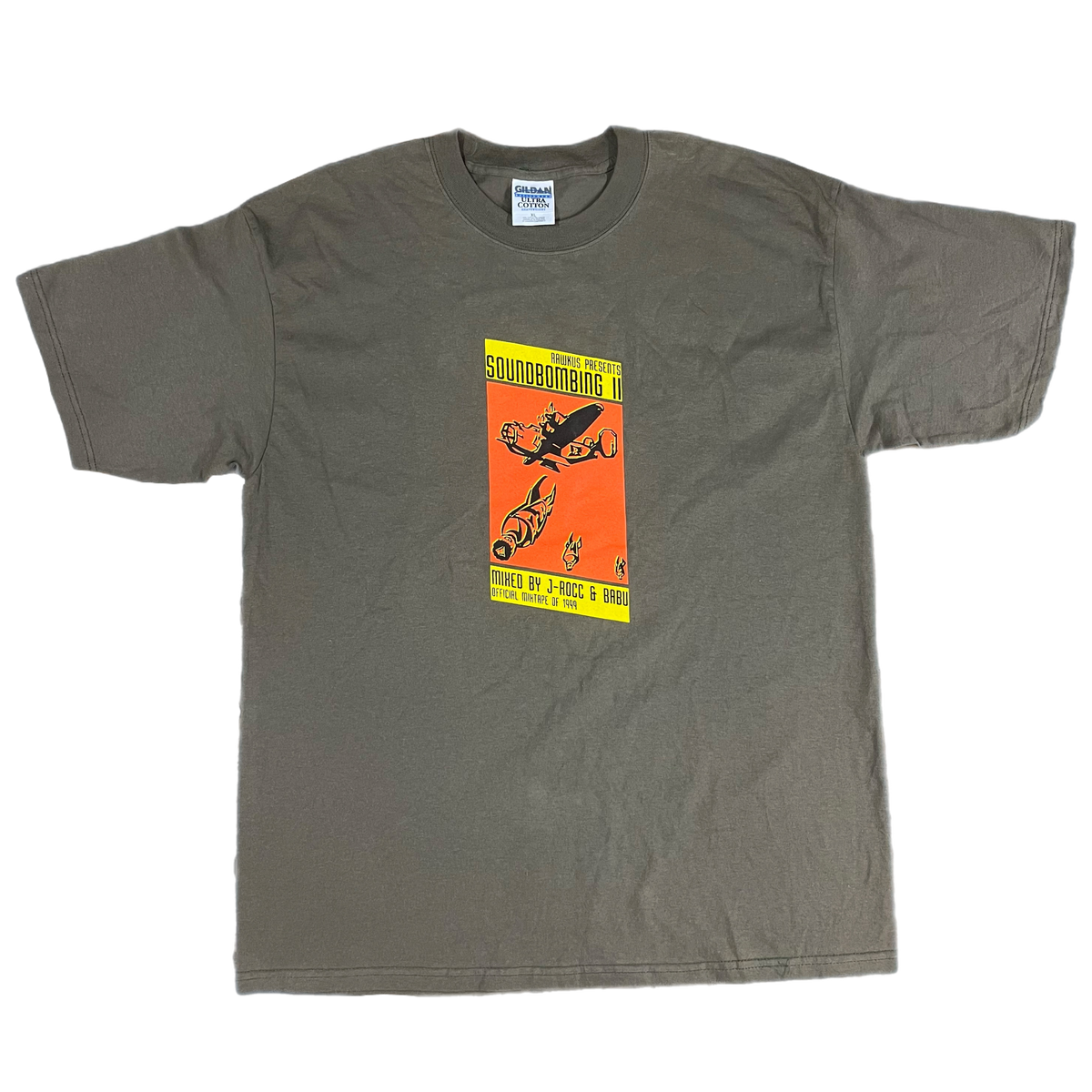Vintage Rawkus Records Presents &quot;Soundbombing II&quot; 1999 Promotional T-Shirt