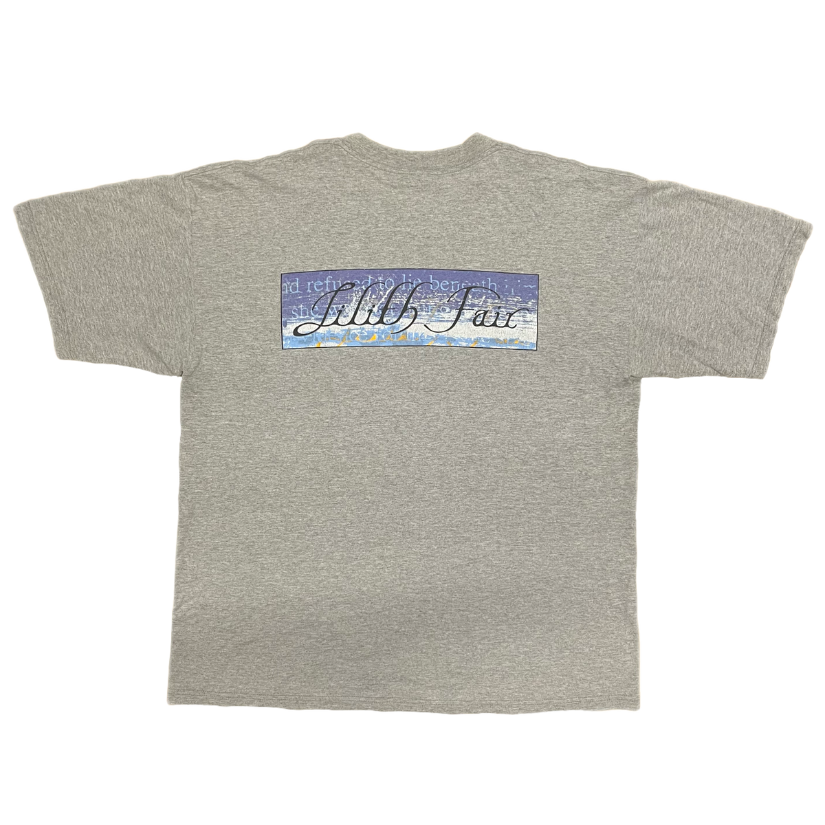 Vintage Lilith Fair &quot;Festival&quot; Pocket Print T-Shirt