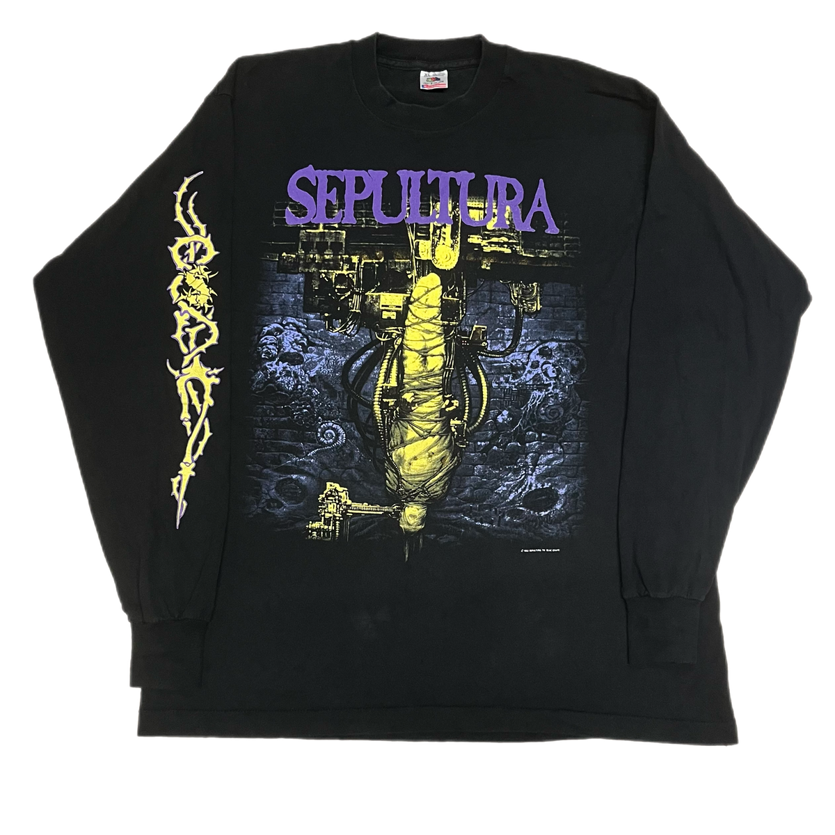 Vintage Sepultura &quot;Chaos A.D.&quot; Promo Long Sleeve Shirt