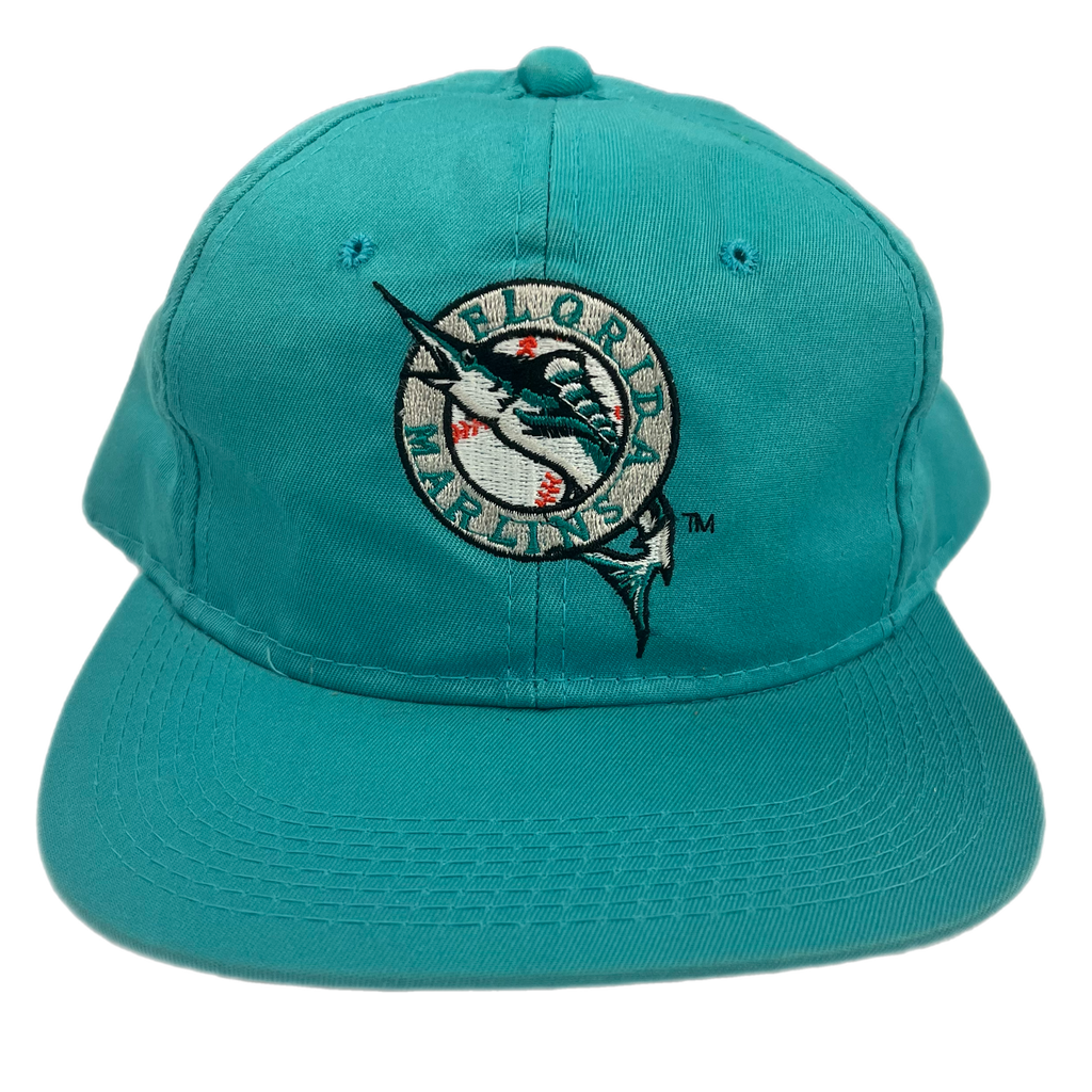 Old School Marlins Hat Vintage Florida Marlins