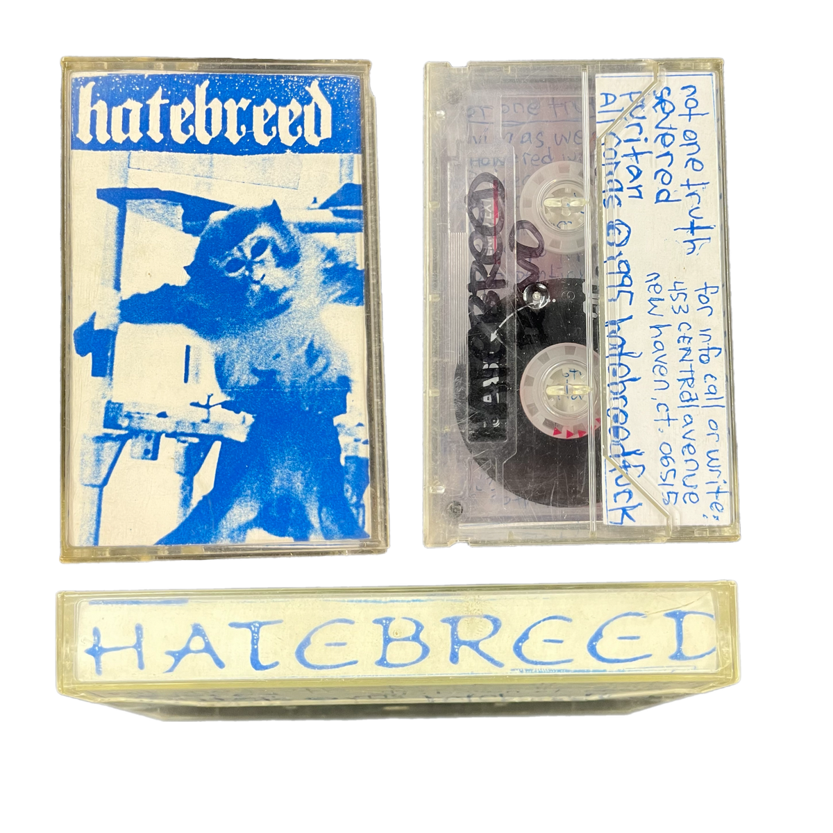 Vintage Hatebreed &quot;Demo 1995&quot; Cassette Tape