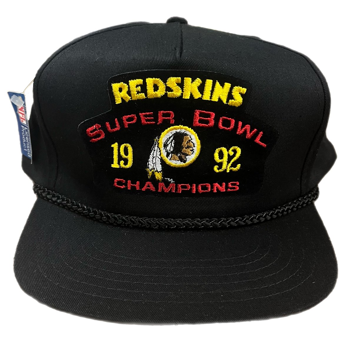 Vintage Washington Redskins &quot;Super Bowl 1992&quot; Team NFL Snapback Hat