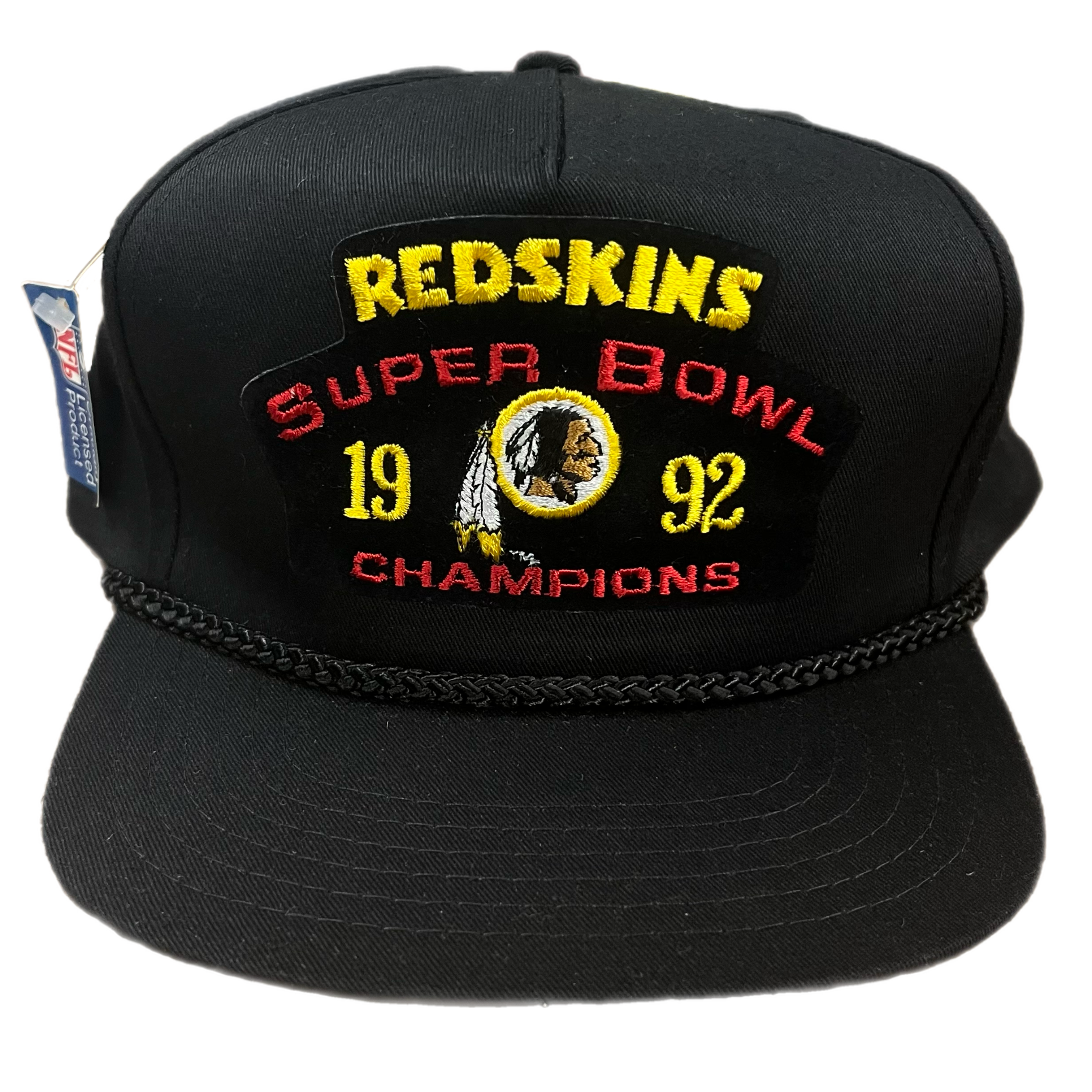 Vintage Washington Redskins Super Bowl 1992 Team NFL Snapback Hat jointcustodydc