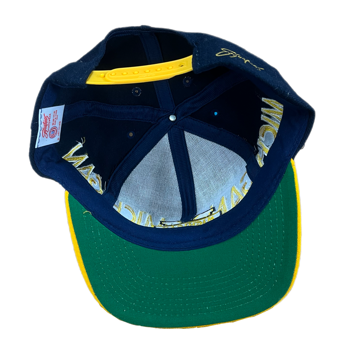 Vintage Michigian &quot;Wolverines&quot; Wool Snapback Hat
