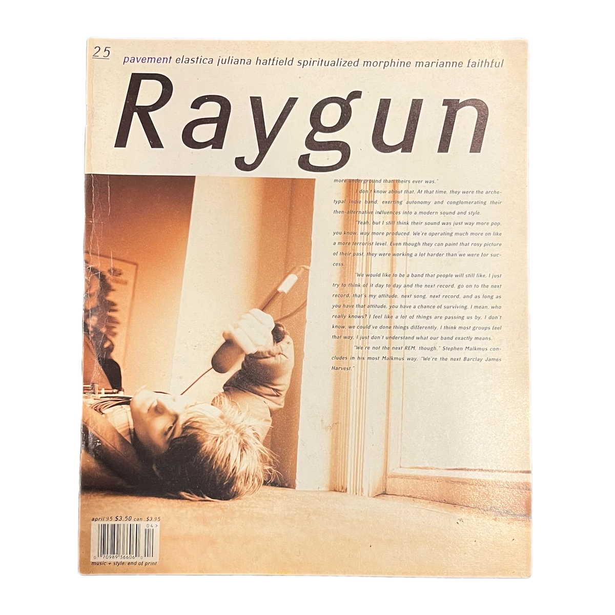 Vintage Ray Gun Magazine &quot;Issue #25&quot; Pavement Cover