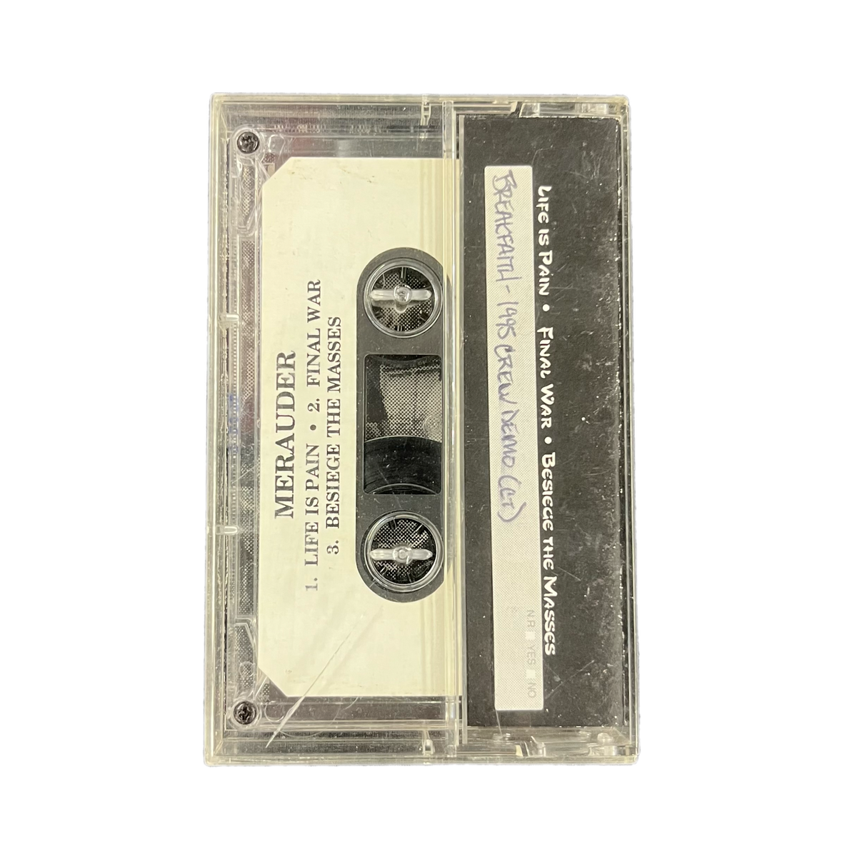 Vintage Merauder &quot;Minus Demo&quot; Cassette Tape