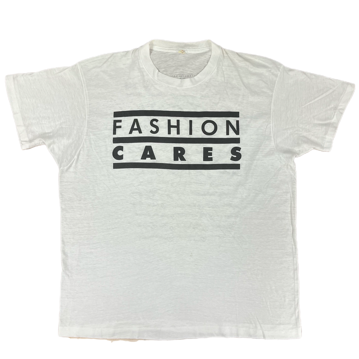 Vintage International AIDS Day &quot;Fashion Cares&quot; T-Shirt