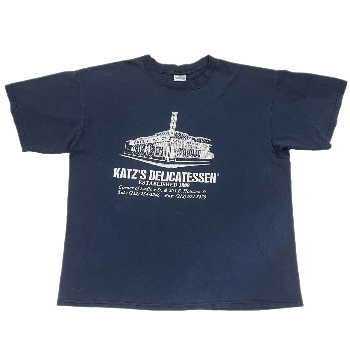 Vintage Katz&#39;s Delicatessen &quot;Send A Salami&quot; NYC T-Shirt