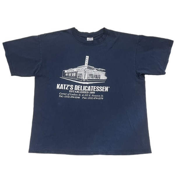 Vintage Katz Delicatessen "Send A Salami" NYC TShirt jointcustodydc