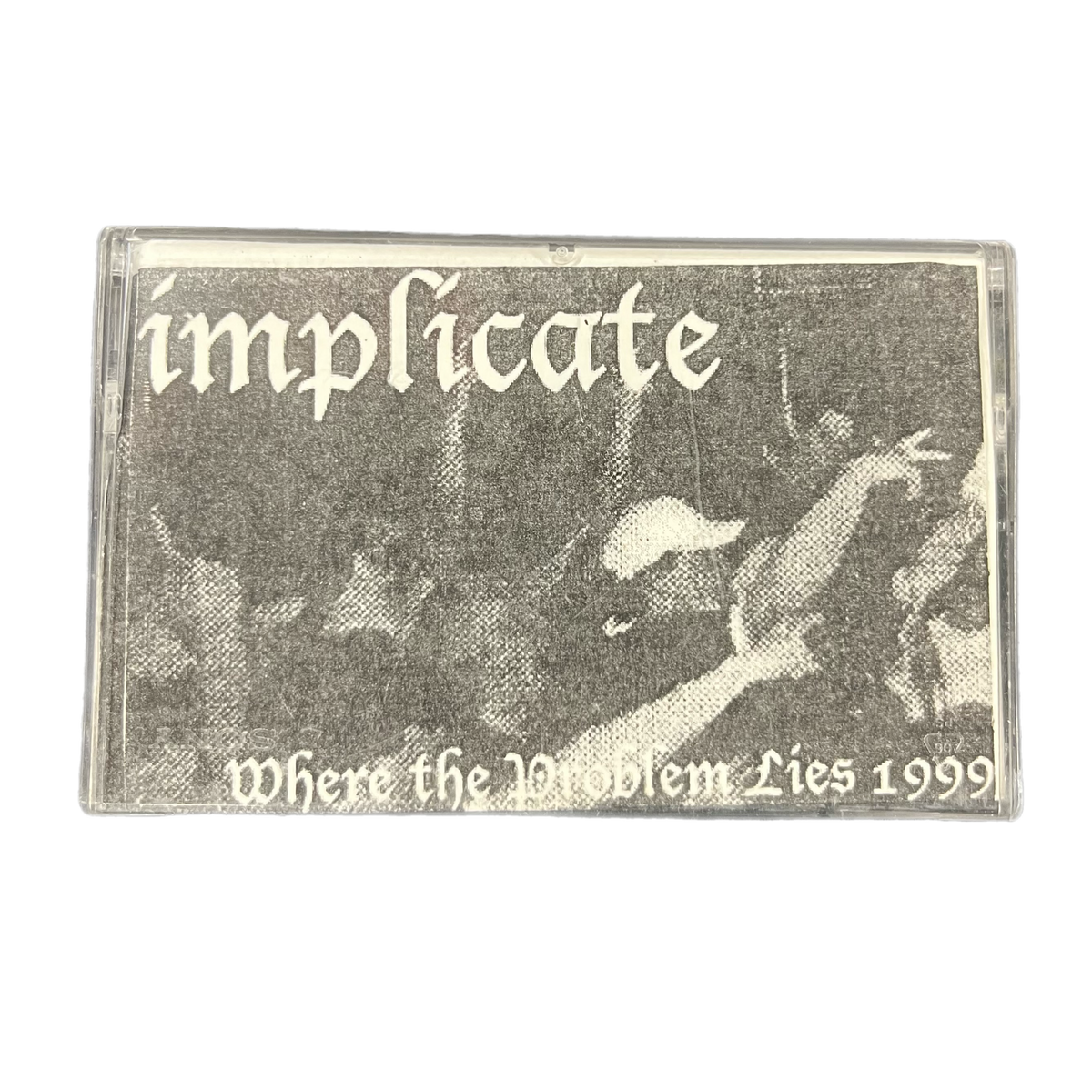 Vintage Implicate &quot;Where The Problem Lies 1999&quot; Cassette Tape