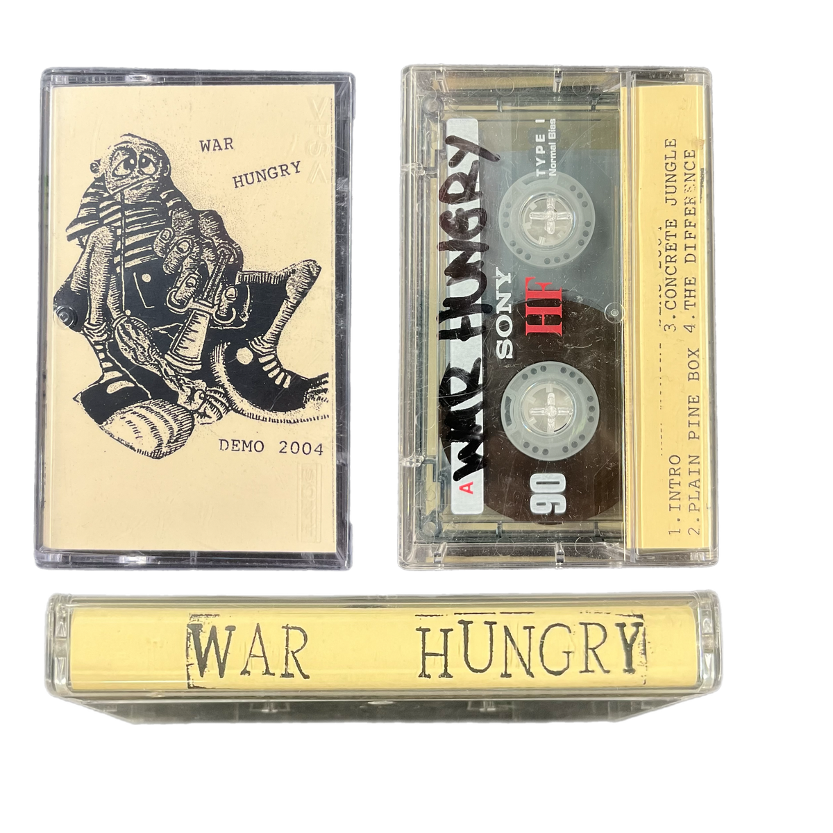 War Hungry &quot;Demo 2004&quot; Cassette Tape