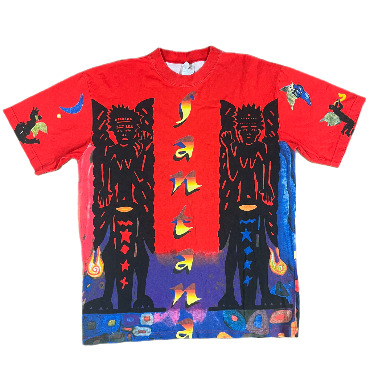 Vintage Santana &quot;Sacred Fire&quot; T-Shirt