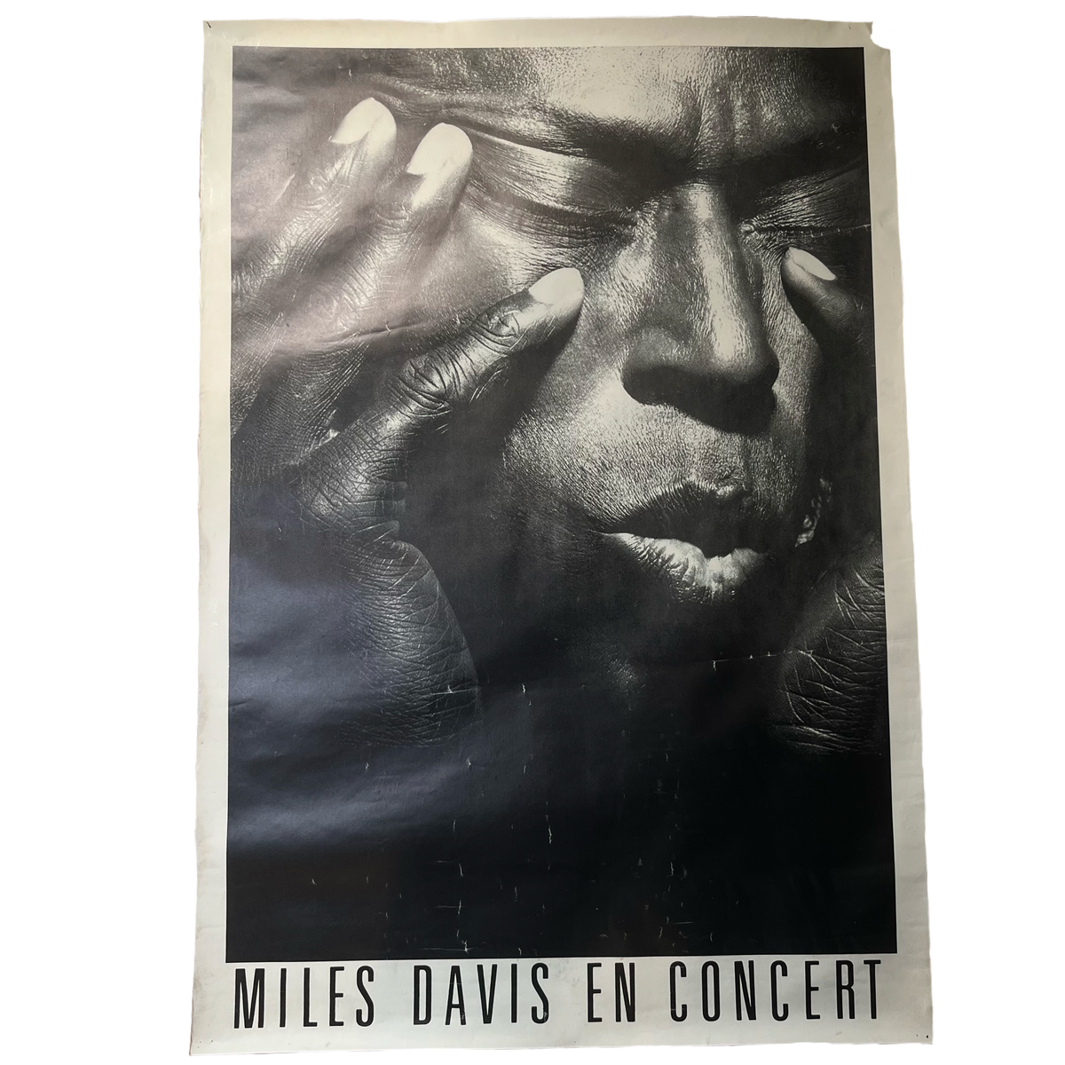 Vintage Miles Davis &quot;En Concert&quot; Show Poster