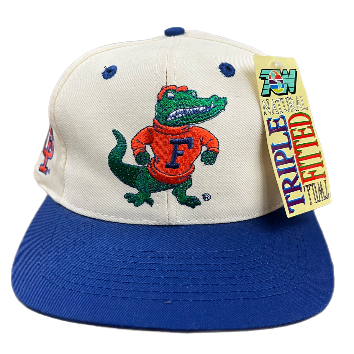 Vintage University Of Florida &quot;Gators&quot; Triple Twill Fitted Hat