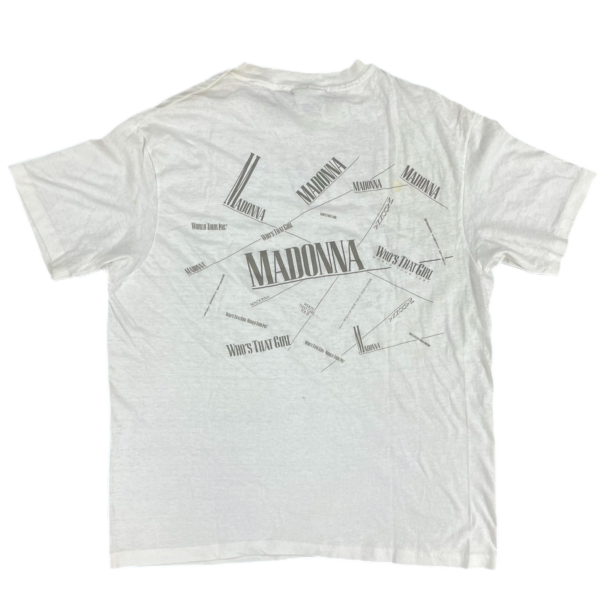 MADONNA マドンナ tシャツ ワールドツアー1987 ヴィンテージ Vintage Madonna