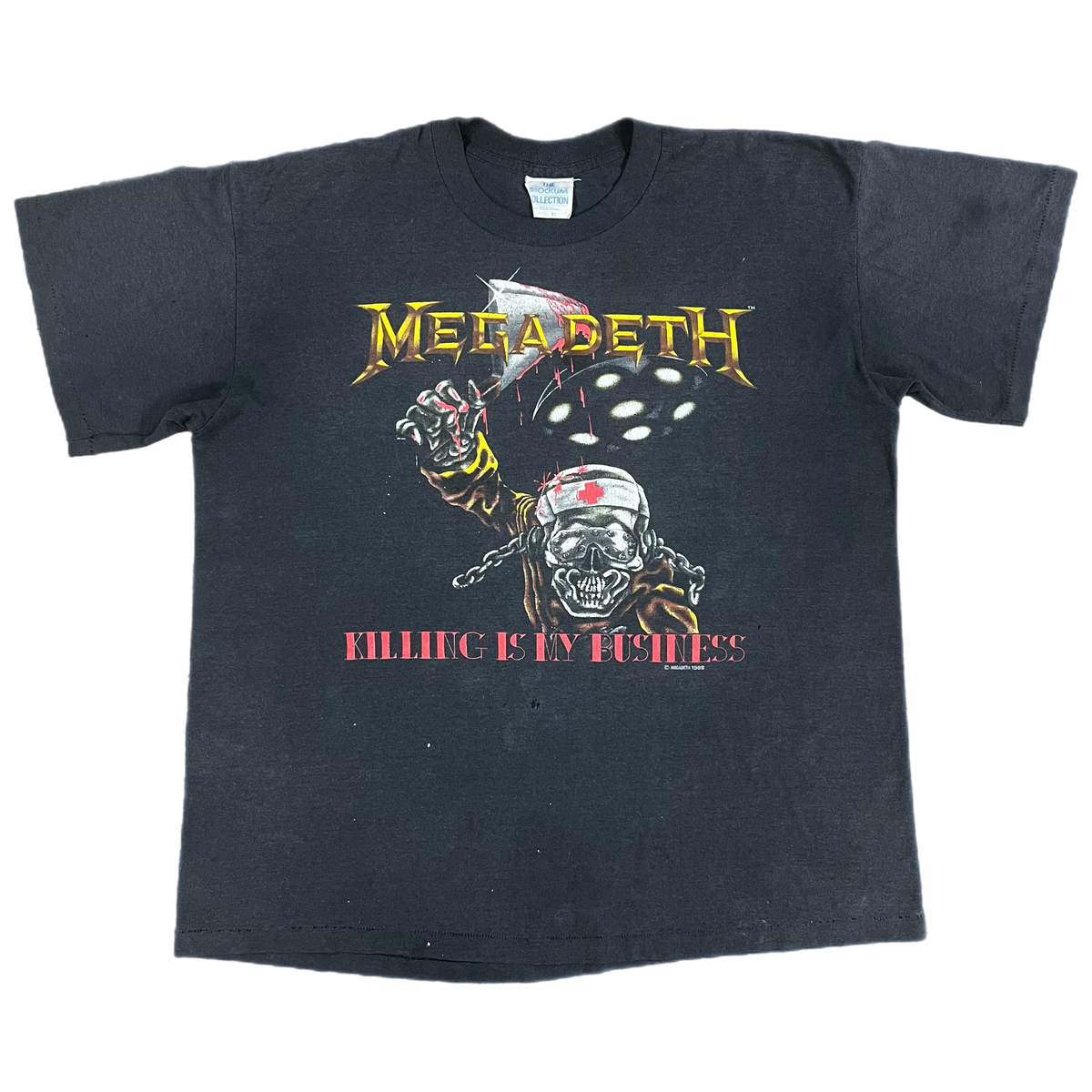 Vintage Megadeth &quot;Killing Is My Business&quot; US Tour T-Shirt