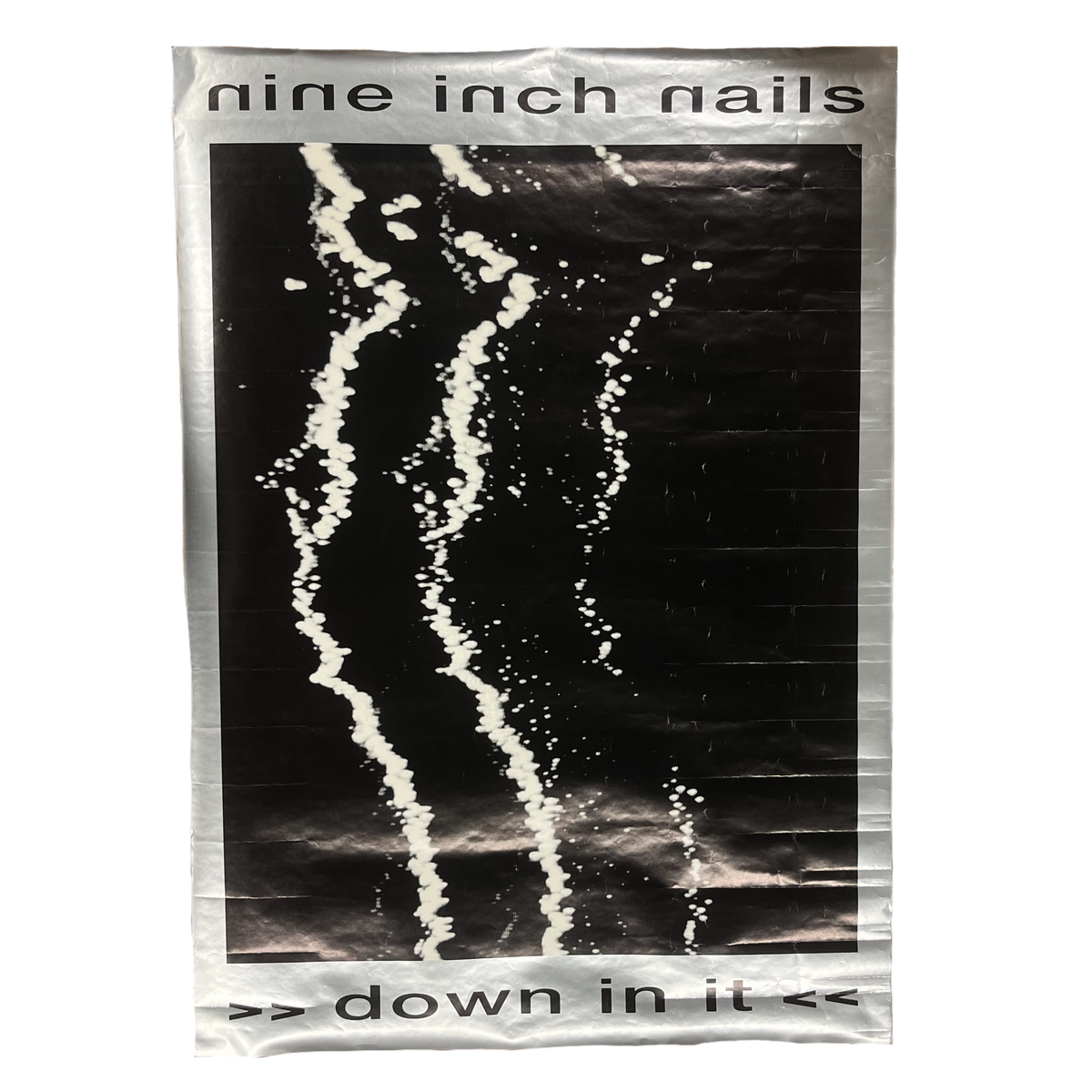 Vintage Nine Inch Nails &quot;Down In It&quot; Poster