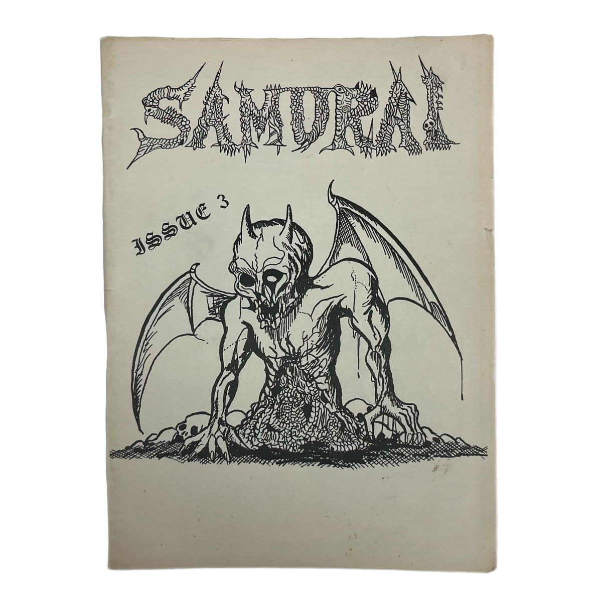 Vintage Samurai &quot;Issue Number 3&quot; Underground Death Metal Fanzine