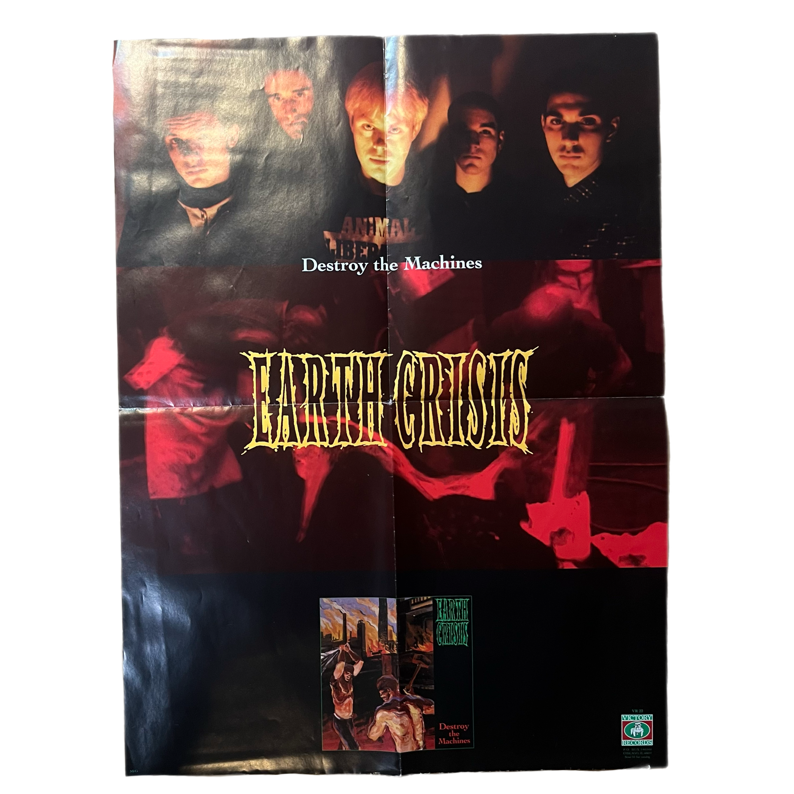 洋楽 EARTH CRISIS Victory Records sXe 90s Vintage Earth Crisis 