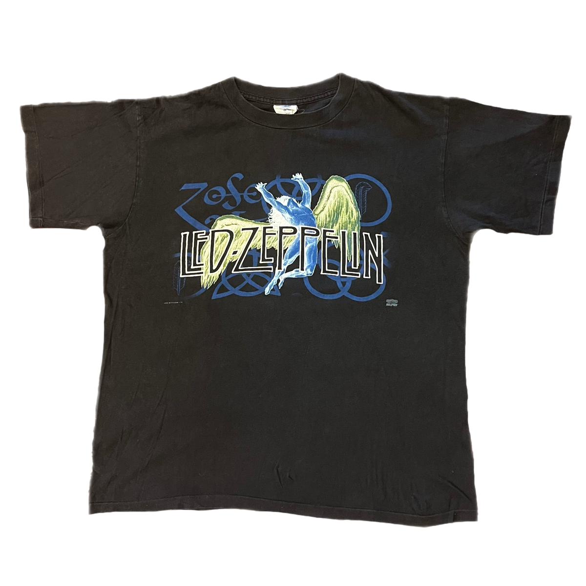 Vintage Led Zeppelin &quot;ZOSO&quot; Mythgem 1995 T-Shirt