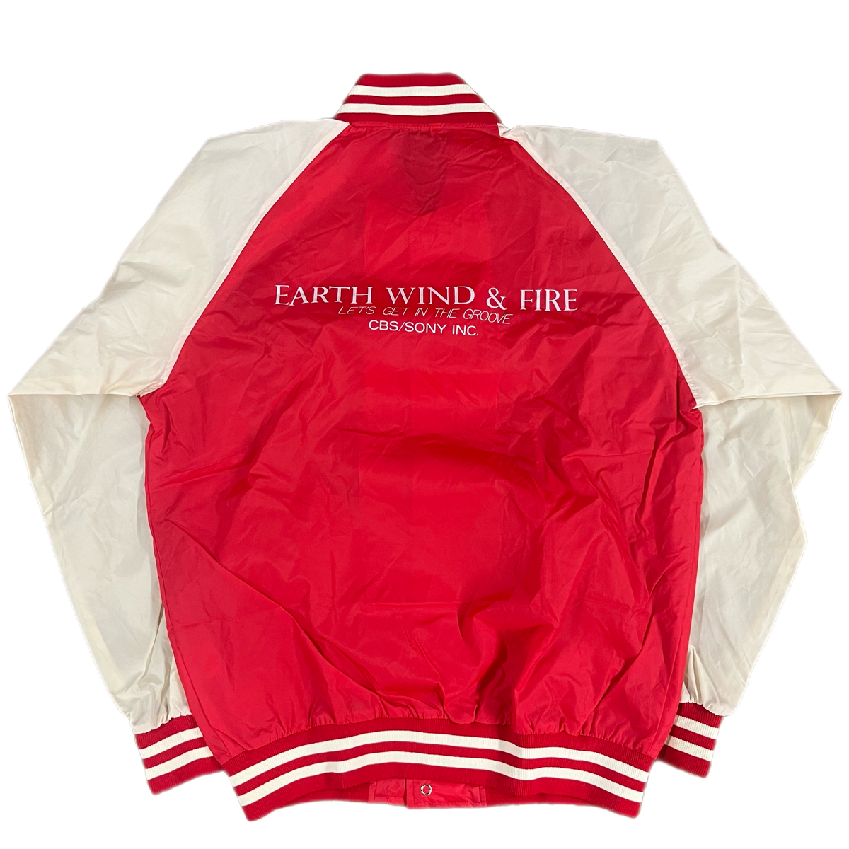 Vintage Earth, Wind &amp; Fire &quot;Lets Get In The Groove&quot; CBS/SONY Inc. Promotional Jacket