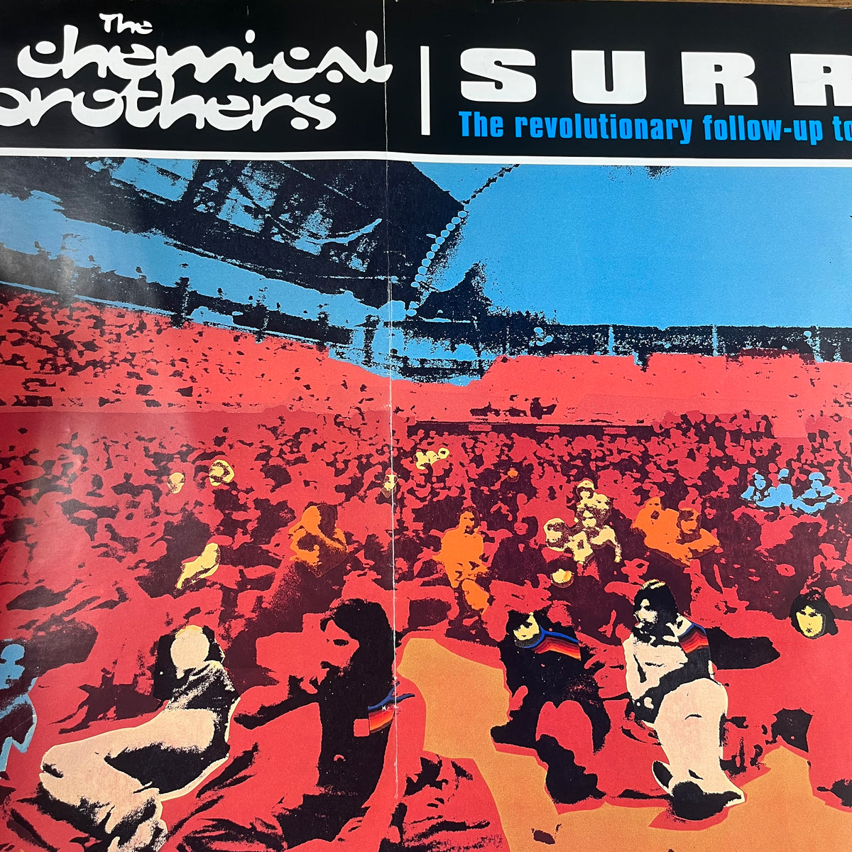 Vintage The Chemical Brothers &quot;Surrender&quot; Astralwerks Poster