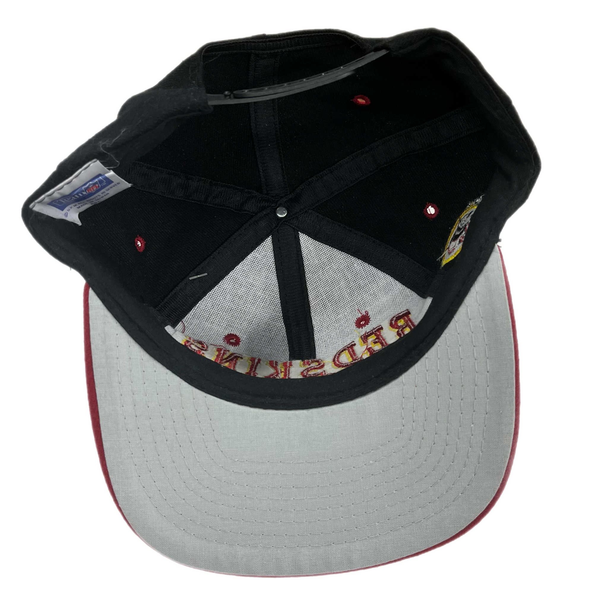 Cappello Washington Redskins Retrò, Logo Ricamato, Marrone, Taglia Regolabile, Nuovo!