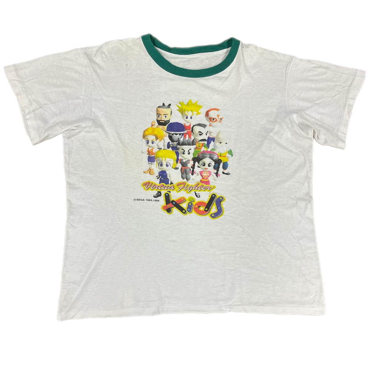 Vintage Virtua Fighter Kids &quot;SEGA 1996&quot; Promotional T-Shirt