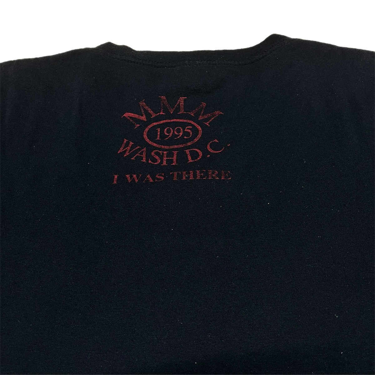 Vintage One Million Man March &quot;Washington, DC&quot; 1995 T-Shirt