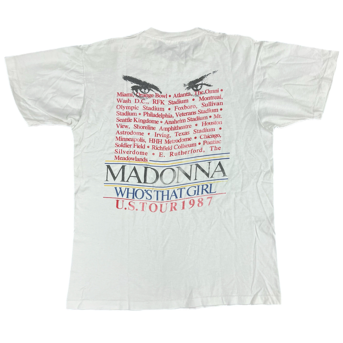 Vintage Madonna &quot;Who&#39;s That Girl&quot; World Tour T-Shirt