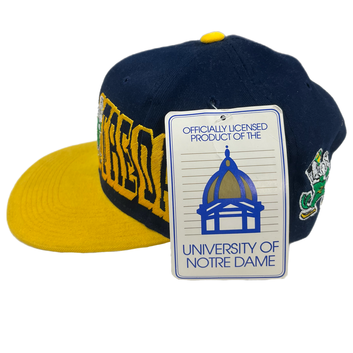 Vintage Notre Dame &quot;Fighting Irish&quot; Pro Player Snapback Hat