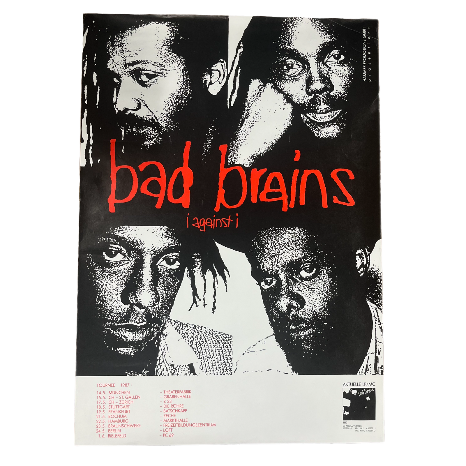 Bad Brains - Braunschweig 1987 