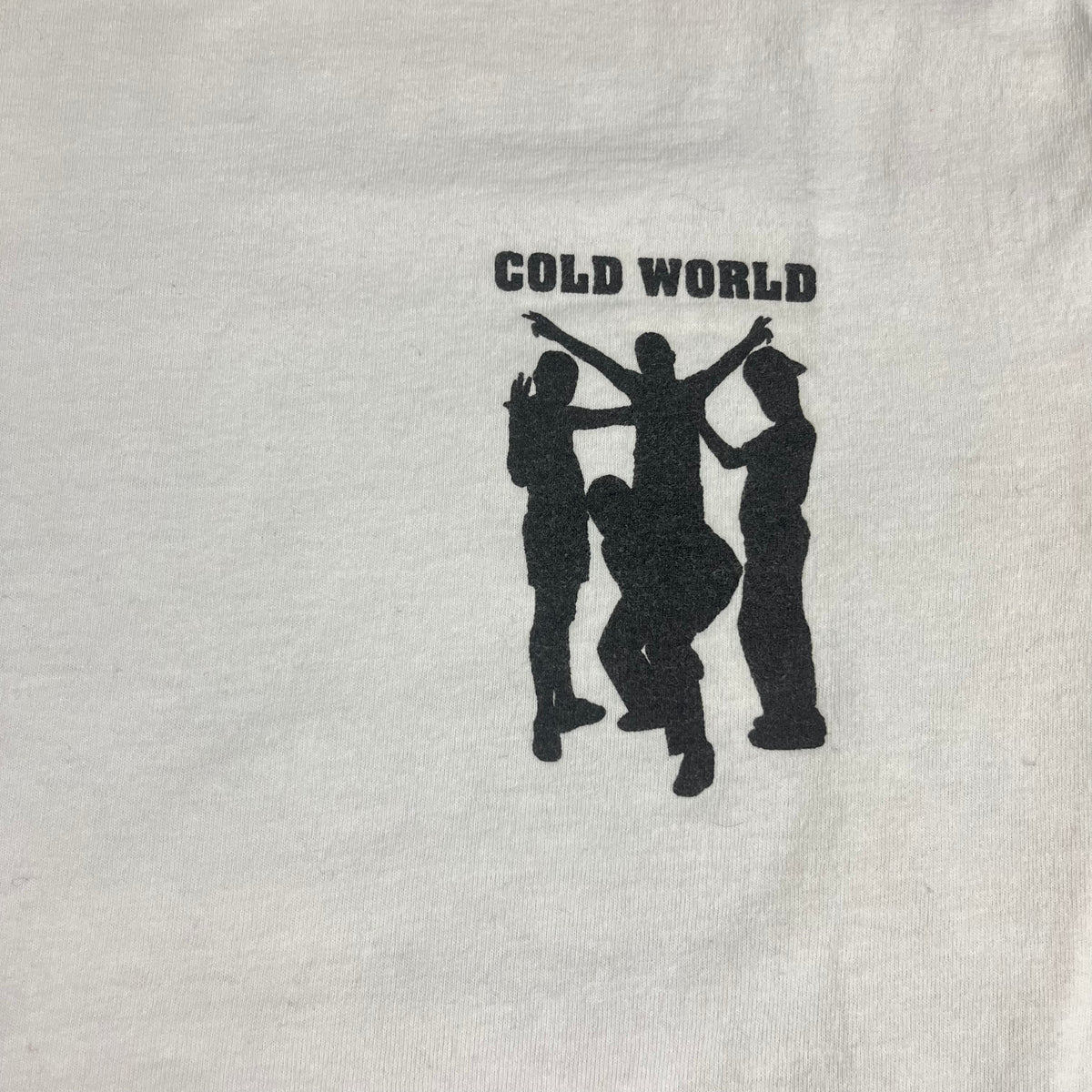 Vintage Cold World &quot;Dedicated To Babies Who Came Feet First&quot; T-Shirt