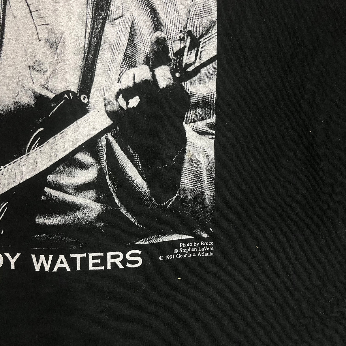 Vintage Muddy Waters &quot;Gear Inc&quot; Memphis Music T-Shirt