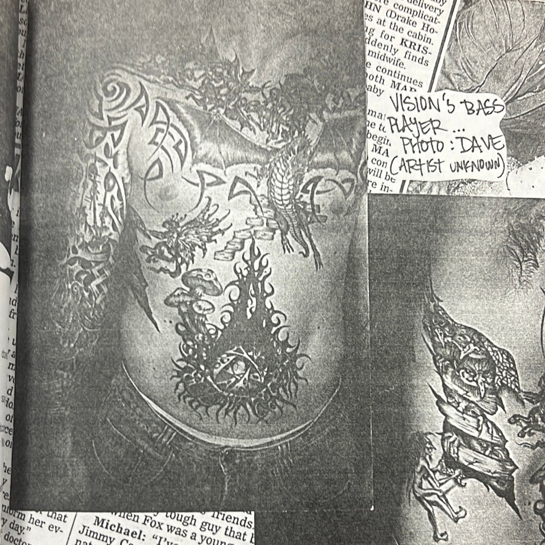 Vintage Blood Ties Magazine &quot;Hardcore Graff Tattoo&quot; Issue #2