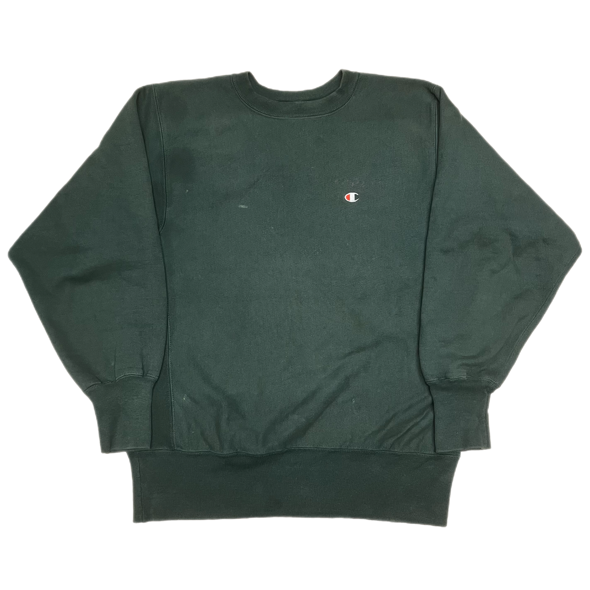 Vintage Champion Reverse Weave Forest Green Crewneck Sweatshirt