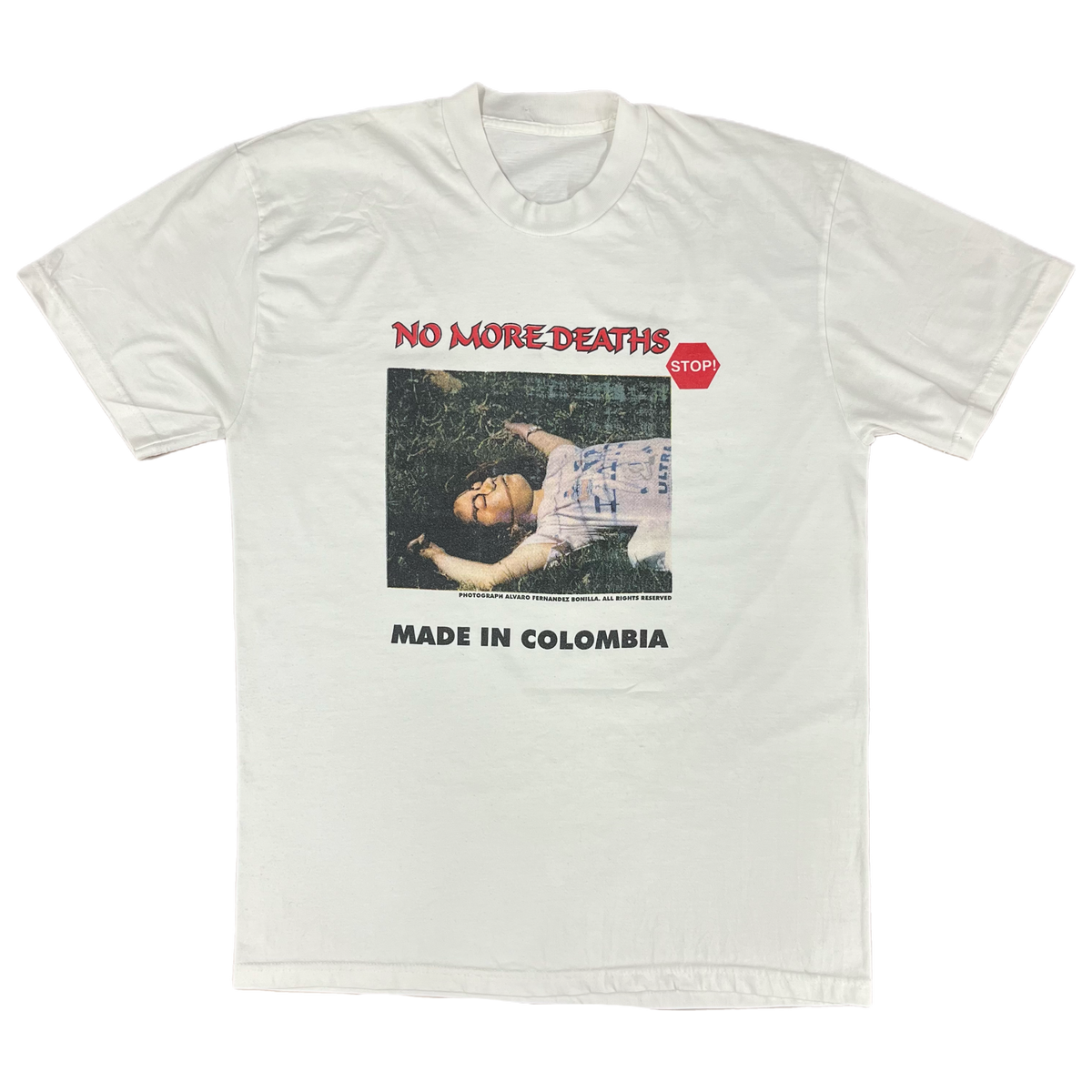 Vintage Alvaro Fernandez Bonilla &quot;Made in Colombia&quot; T-Shirt