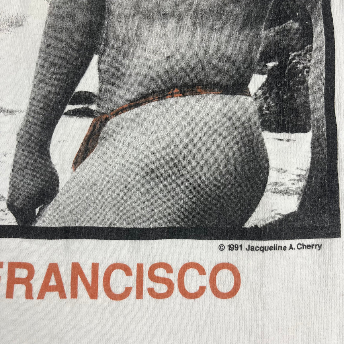Vintage San Francisco &quot;Jacqueline A. Cherry&quot; Nipple Ring T-Shirt