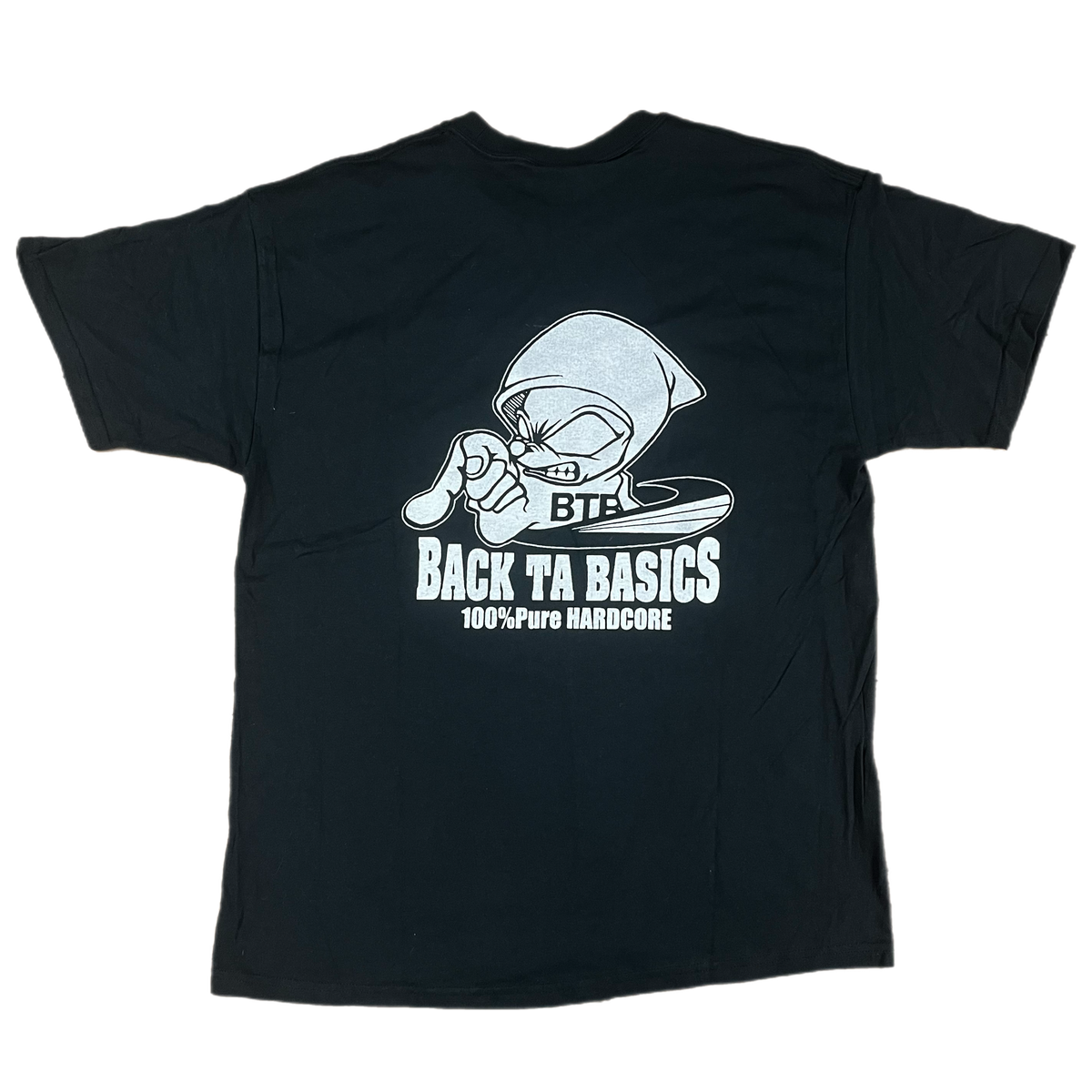 Vintage Crime Lab &quot;NYHC&quot; Back Ta Basics 100% PURE HARDCORE T-Shirt