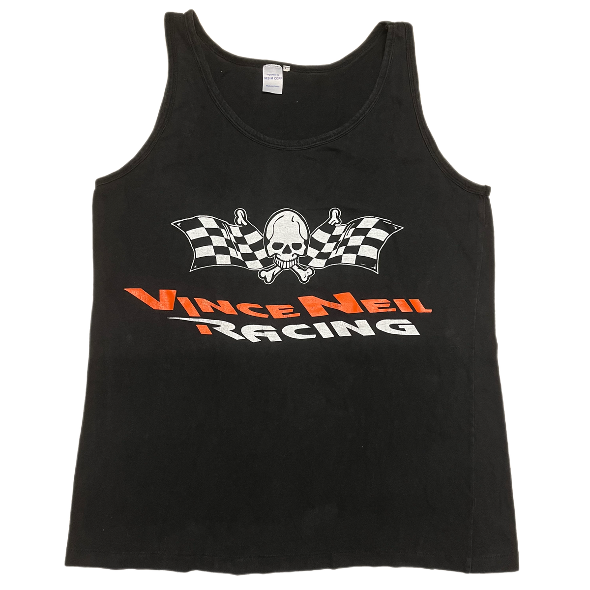 Vintage Vince Neil &quot;Racing&quot; Tank Top