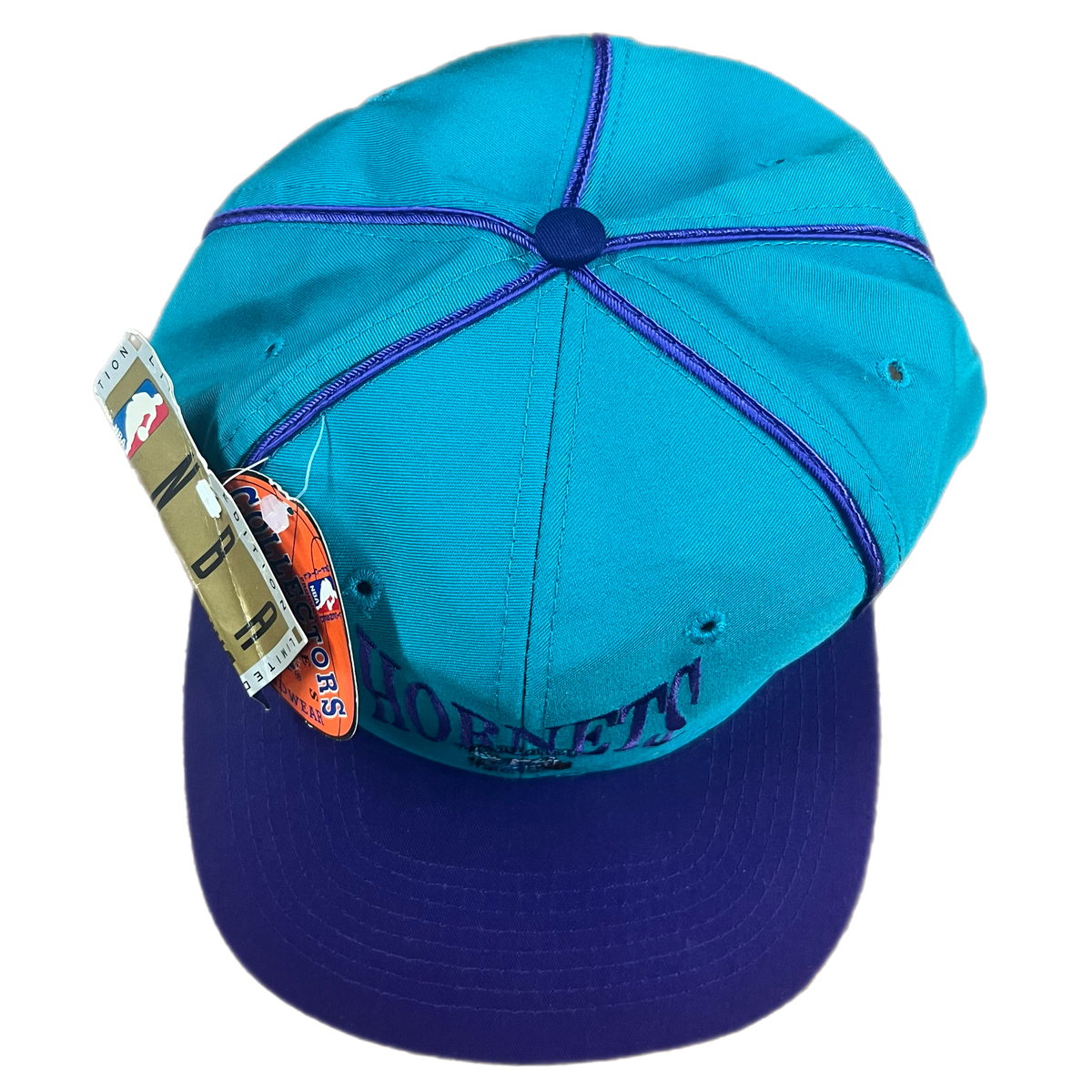 Vintage Charlotte Hornets &quot;NBA Commemorative Collection&quot; #2396 Snapback Hat
