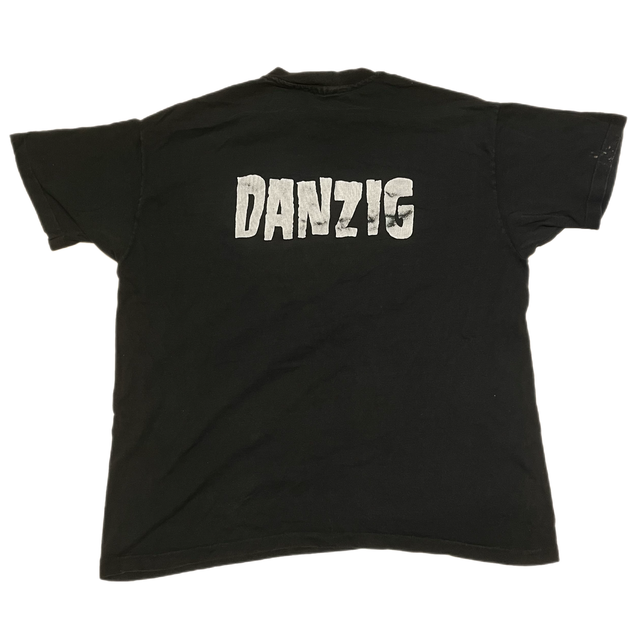 Danzig ダンジグ misfits 1988年 ヴィンテージ レアTシャツ Danzig Tシャツ 88 L ダンジグ Misfits Def ULTRA RARE misfits
