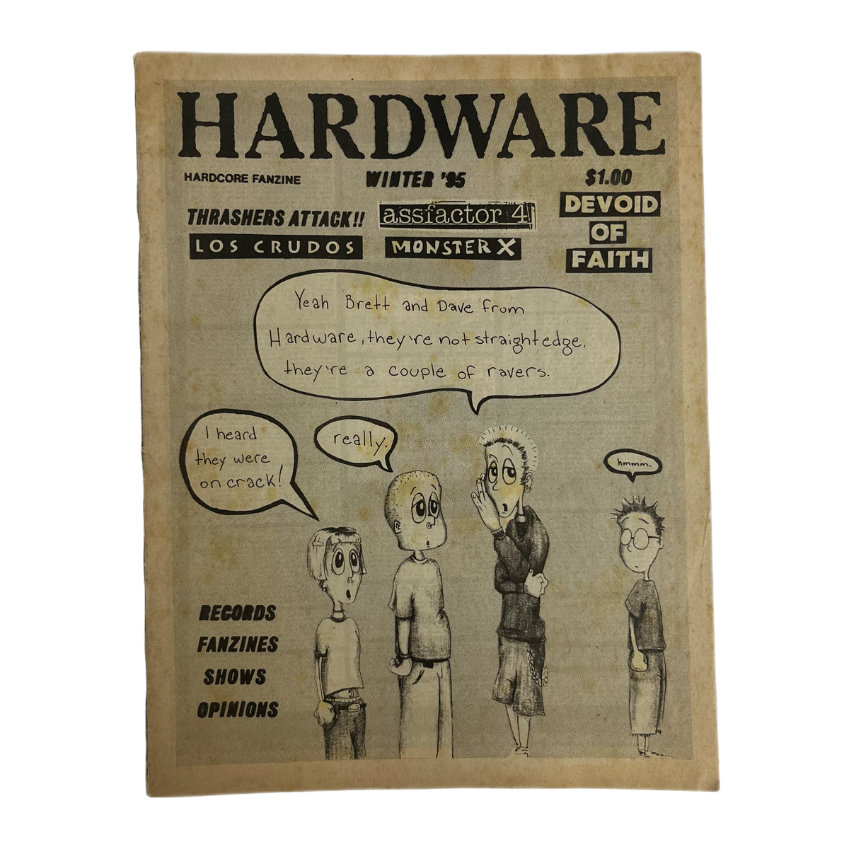 Vintage Hardware Fanzine &quot;Issue Number 6&quot; Winter &#39;95