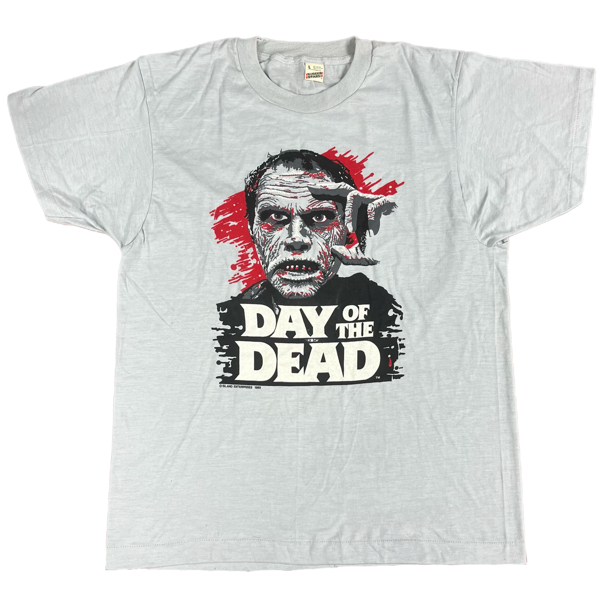 Vintage George A. Romero&#39;s Day Of The Dead &quot;Island Enterprises&quot; Promotional T-Shirt