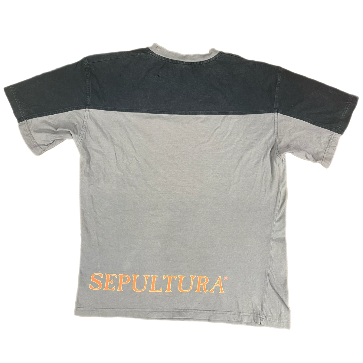 Vintage Sepultura &quot;Against&quot; 2 Tone T-Shirt