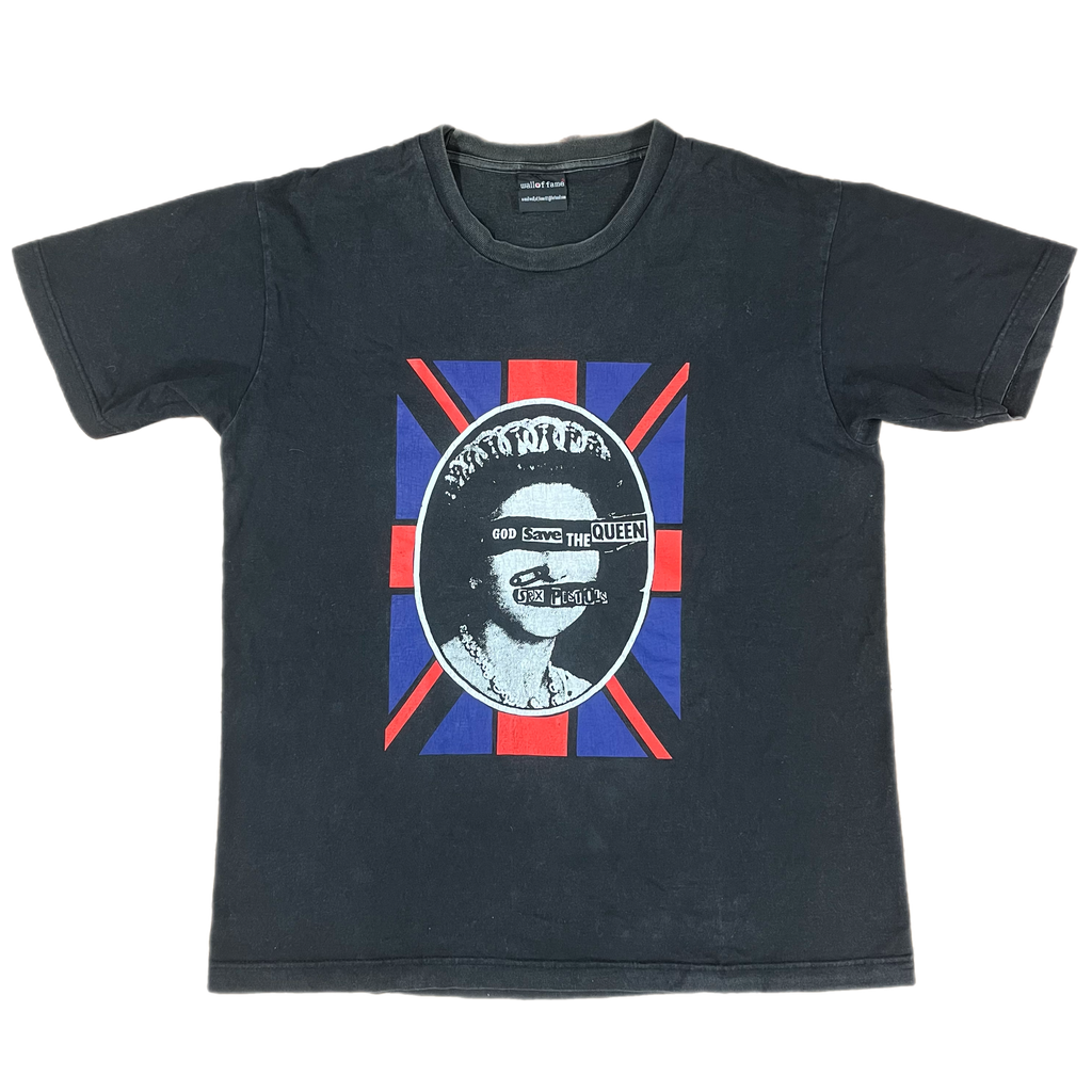 ミュージシャン sex pistols god save the queen t size m Vintage Sex Pistols God save the Queen Official Punk T Shirt