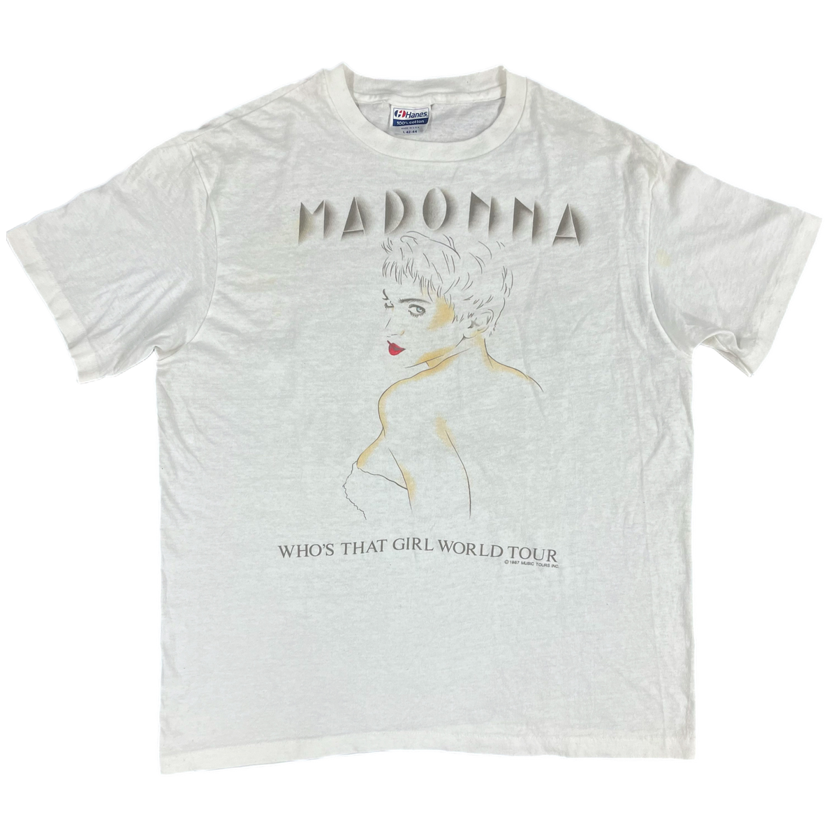 Vintage Madonna &quot;Who&#39;s That Girl&quot; World Tour T-Shirt