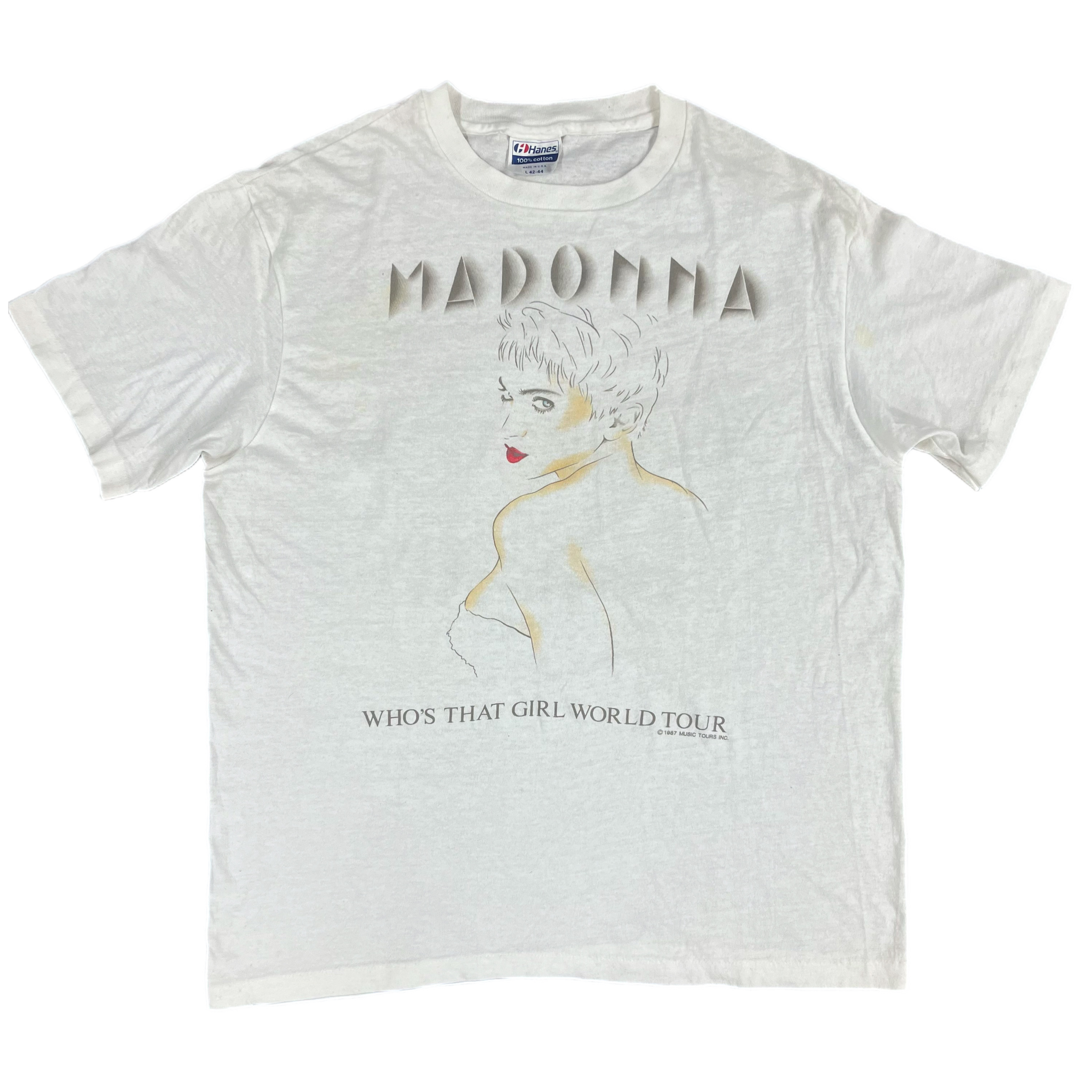MADONNA マドンナ tシャツ ワールドツアー1987 ヴィンテージ Vintage Madonna